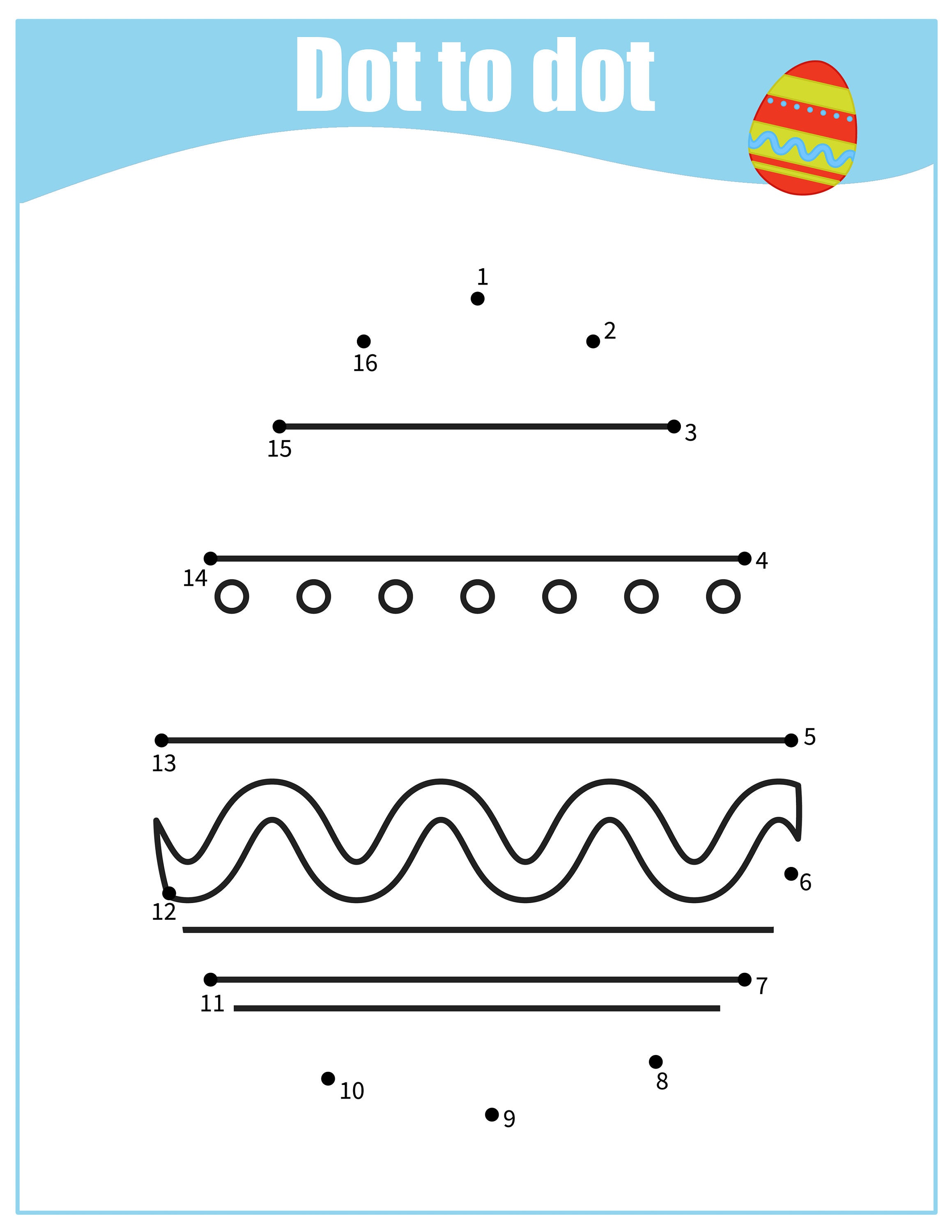 Dot to Dot Printable Pages for Kids Boys and Girls, 100 Pages, Connect ...
