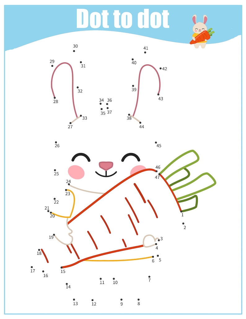 Dot to Dot Printable Pages for Kids Boys and Girls 100 Pages Connect