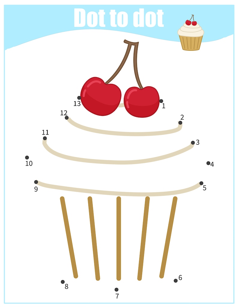 Dot to Dot Printable Pages for Kids Boys and Girls, 100 Pages, Connect ...