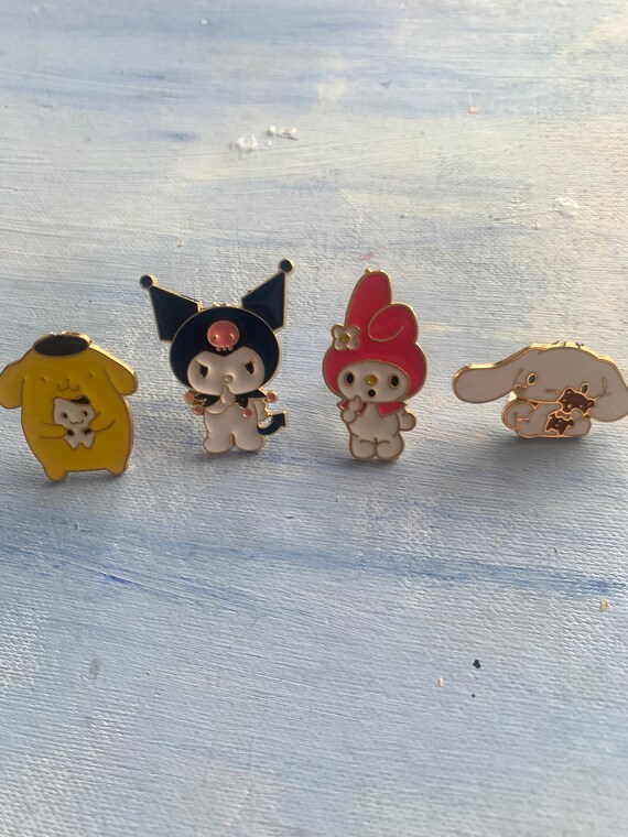 Sanrio Inspired Enamel Pins Etsy