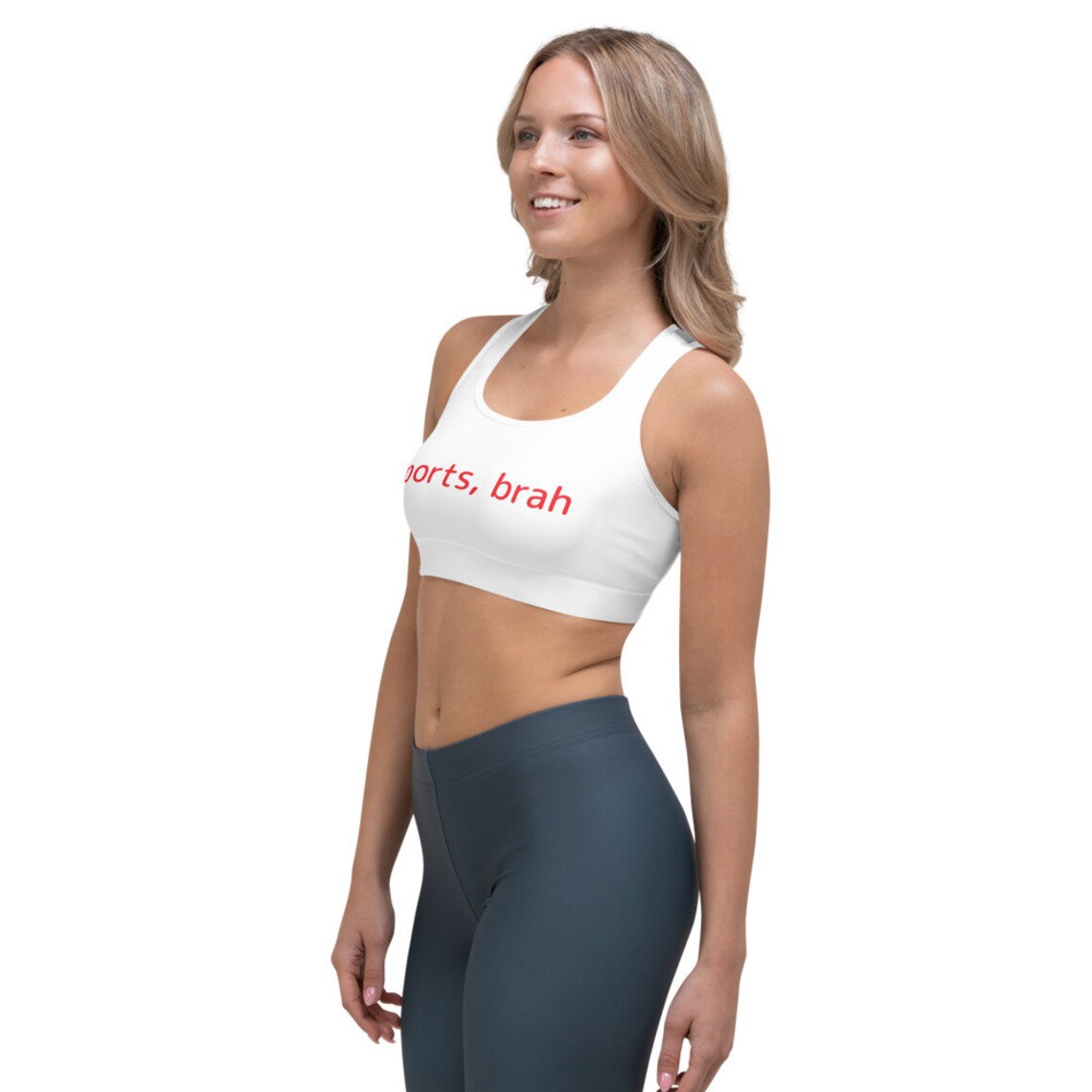 Sports Brah Sports Bra Custom Fitness Bra for Exercise Fun Etsy UK
