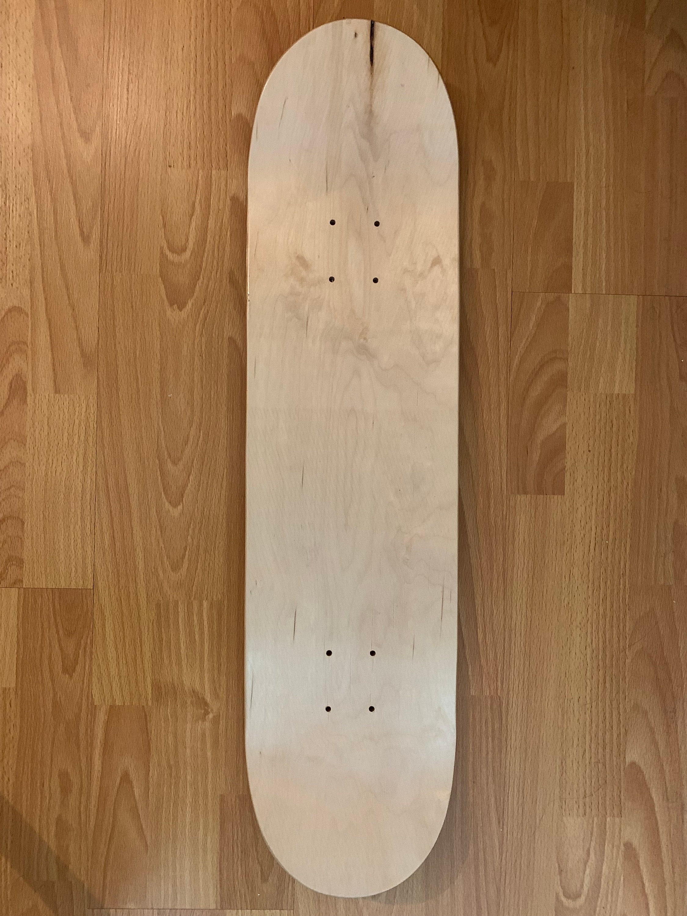 Woodburn Skateboard Deck Tiger One of A Kind Design - Etsy