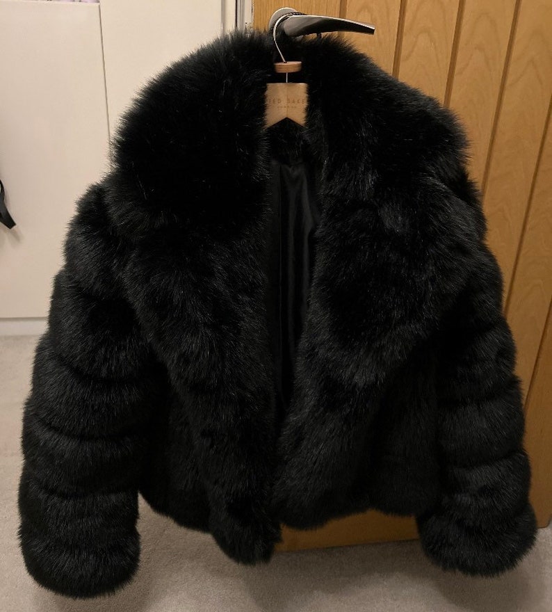 London Faux Fur Jacket image 4