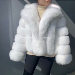 London Faux Fur Jacket image 1