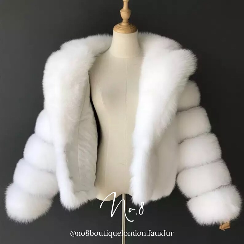 London Faux Fur Jacket image 3