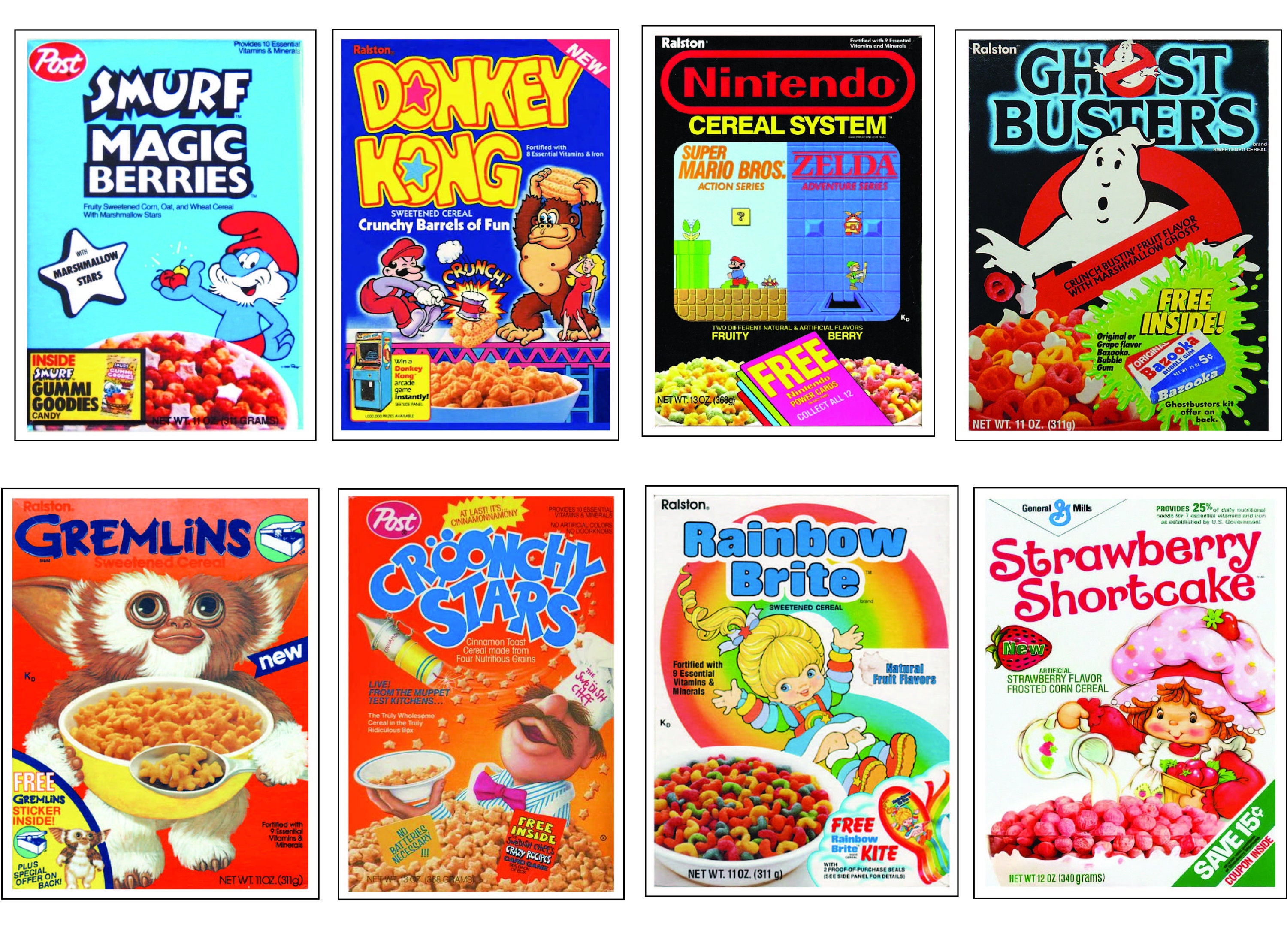 Cereal Box Side Panel