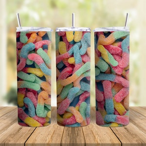 candy Tumbler Design, 20oz Skinny tumbler wrap, candy Sublimation Design, candy Tumbler Wrap, Instant Download,