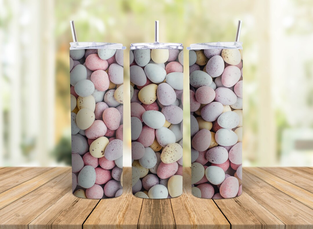 Mini Eggstumbler Design, Easter Tumbler Wrap, Mini Eggs Sublimation