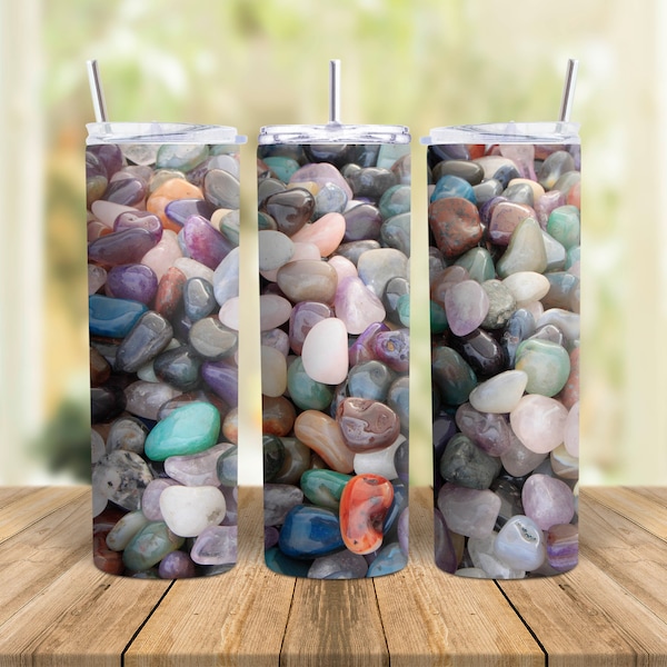 Stones Tumbler Design, 20oz Skinny tumbler wrap, Stones Sublimation, Stones Tumbler Wrap, Digital, Rocks Tumbler Wrap, Rocks Sublimation