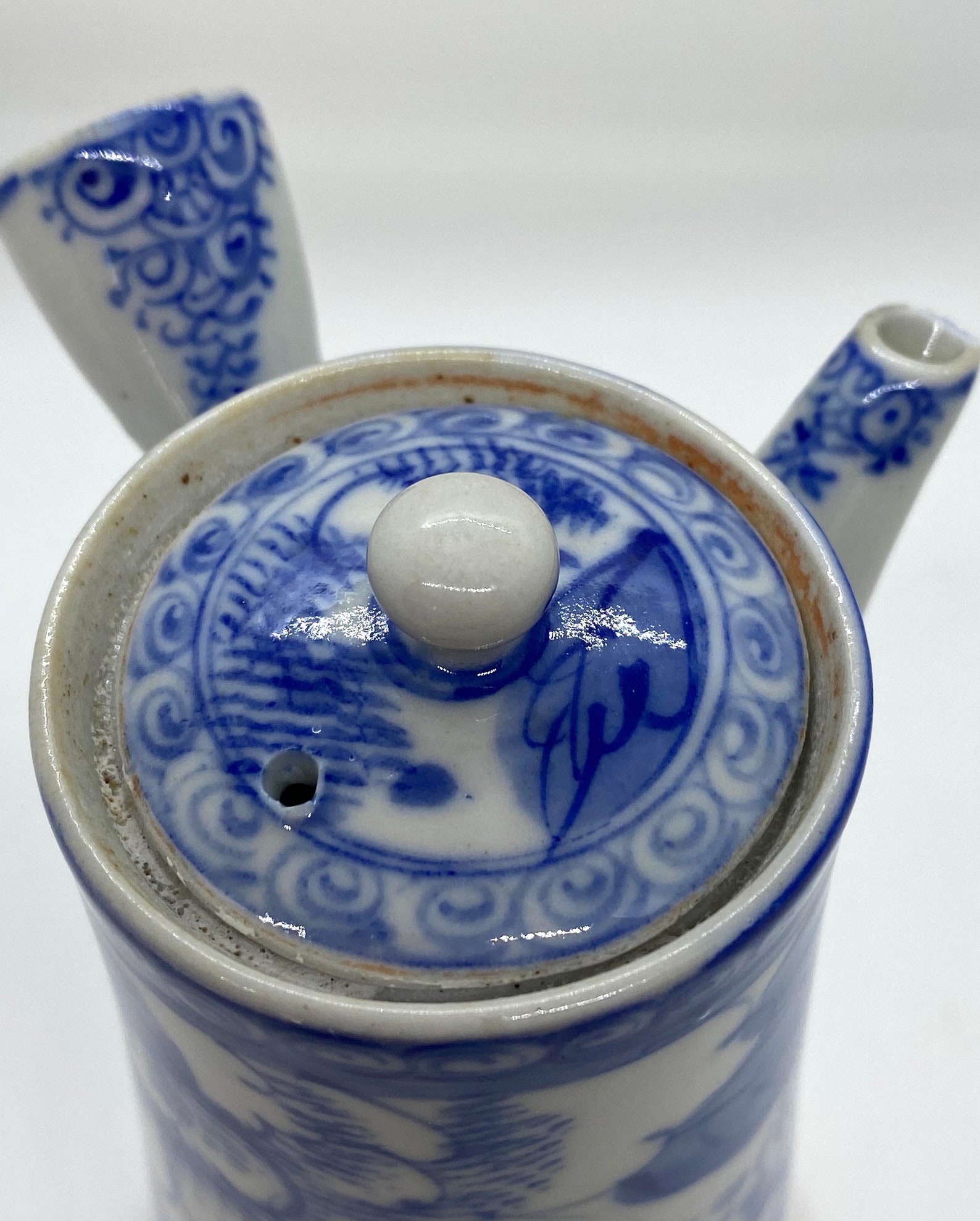 Japanese teapot Vintage yokode kyusu side handle teapot Etsy