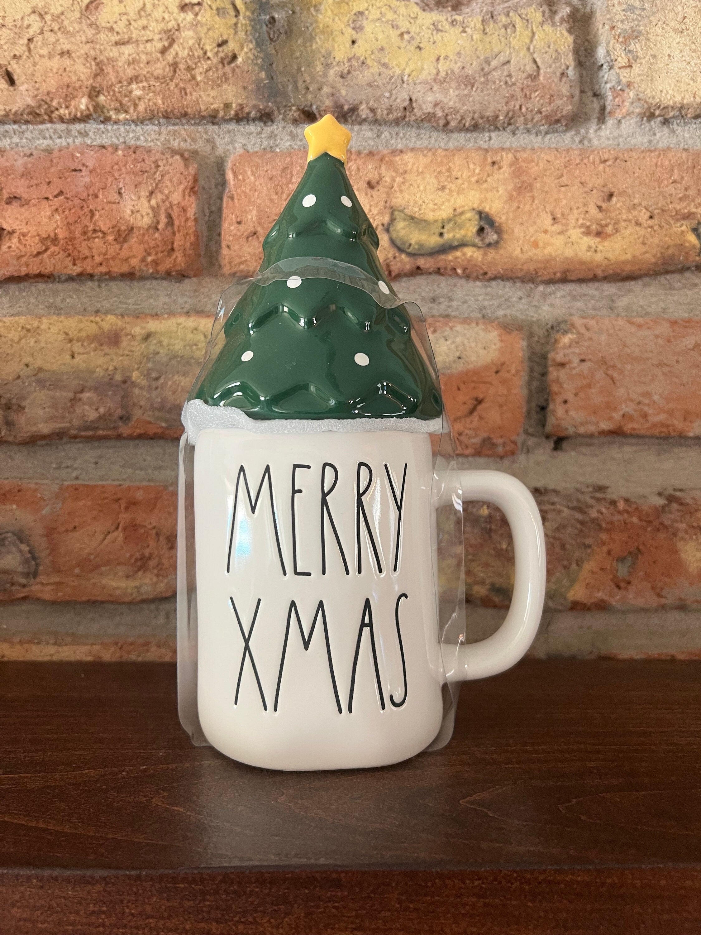 Rae Dunn Holiday Christmas Mugs With Toppers Etsy