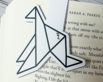Nee Parchment Lark Magnetic Bookmark, When the Moon Hatched, Sarah A. Parker, Moonfall Series, Bookish Gift