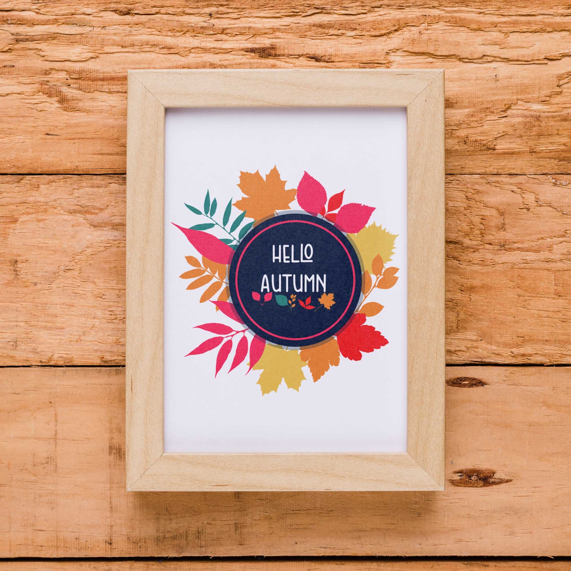 Wall decor Livingroom Autumn wall art personalized art | Etsy