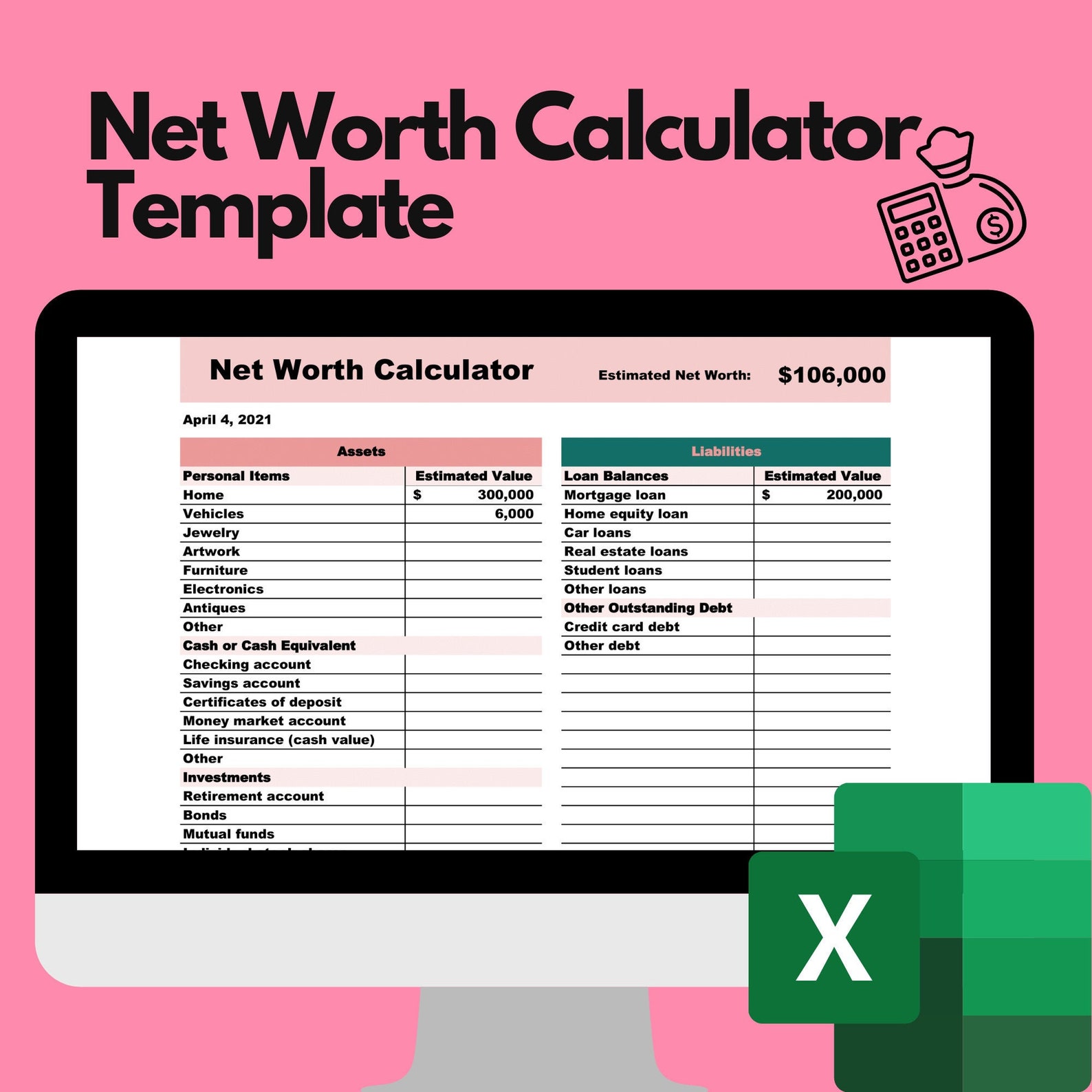 net-worth-calculator-excel-template-assets-liabilities-etsy