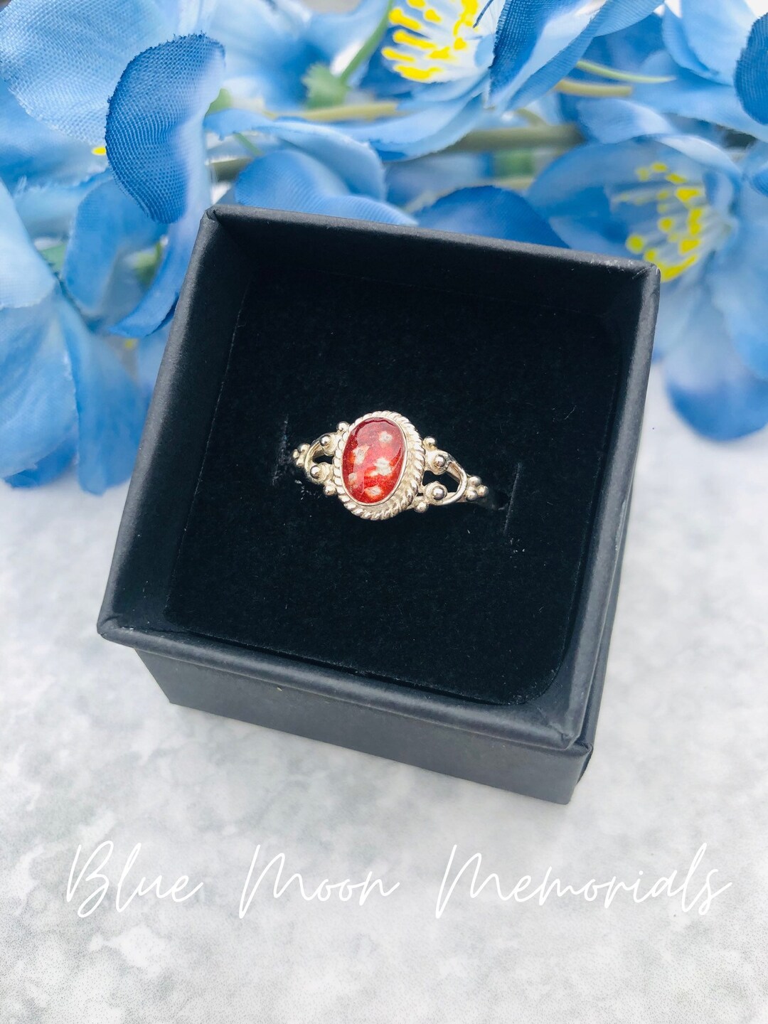Celtic Ashes Ring Cremation Jewellery Keepsake Memorial 925 - Etsy ...