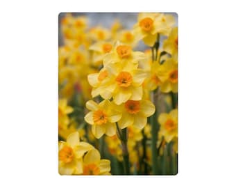 Eco Friendly Fridge Magnet Yellow Daffodil Flower Mothers Day Gift Present 