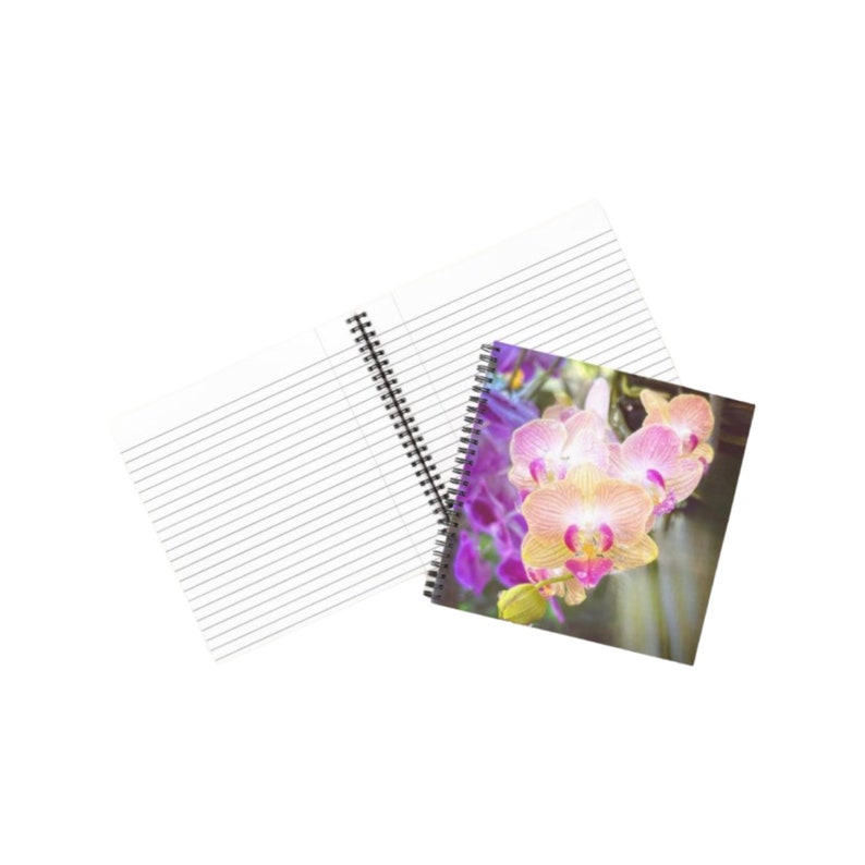 Orchid Photo Spiral Notebook: Lined Pages - Etsy