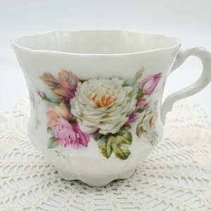 Antique Circa 1920s Moustache Cup Rare C. T. Altwasser Selisia Germany