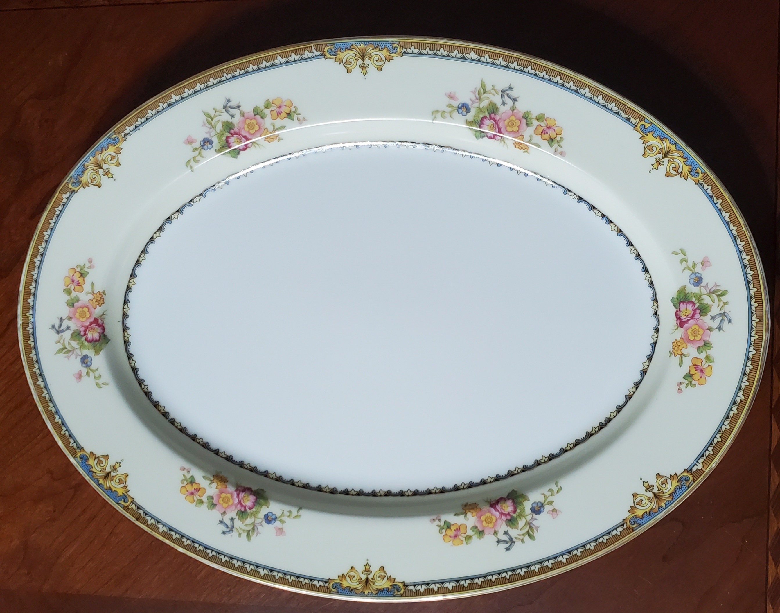 C1930 PreWar Japan Noritake PASADENA Serving Platter Etsy