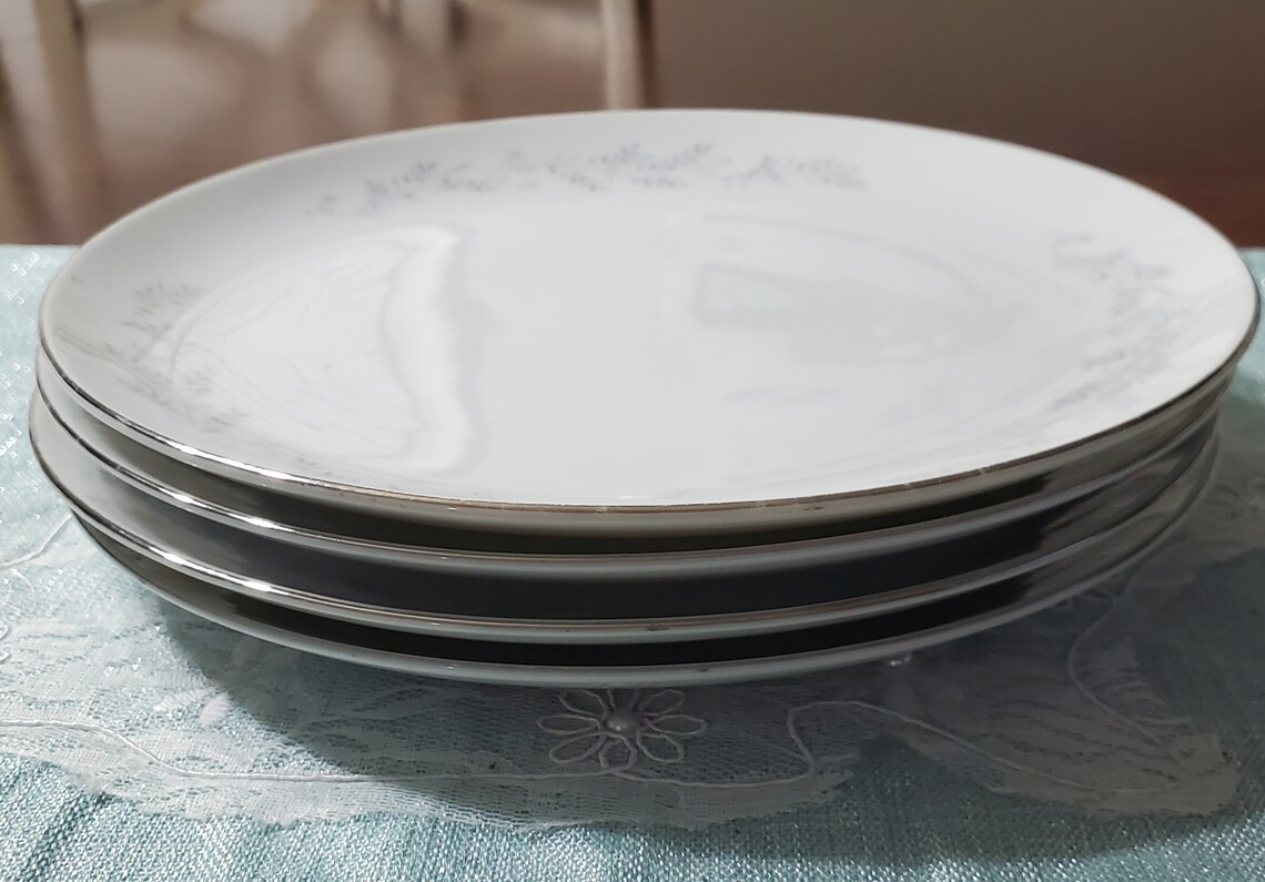 Royalton China Company EG 3301 Porcelana Translúcida 9 Platos | Etsy