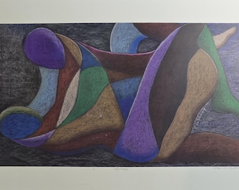 Alex A. Corbbrey Lithograph - 'Synergy' Limited Edition