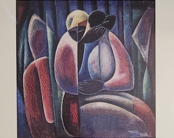 William Tolliver Estate Signed Lithograph - 'Sweeter Dreams'