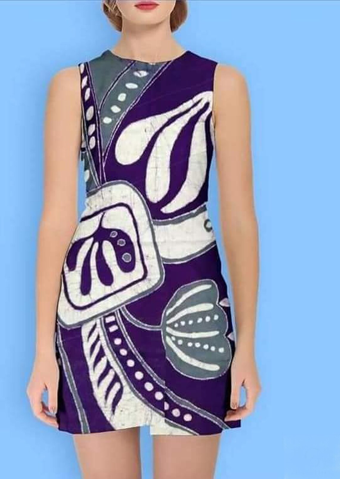 batik long frocks