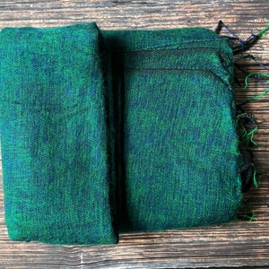 Hermosa bufanda hecha a mano de 'lana de yak', bufanda de lana de alta calidad, bufanda de estola, envoltura de chal, nepalí unisex cálido súper suave imagen 5