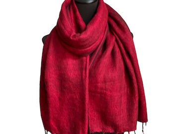 Beautiful Handmade 'Yak Wool' scarf, high quality wool scarf, Stole Scarf, Shawl Wrap, Super Soft Warm Unisex Nepalese