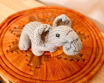 Peluche elefante lavorato a mano