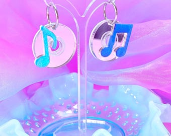Y2K Tunes, Nostalgic Frutiger Aero Inspired Earrings