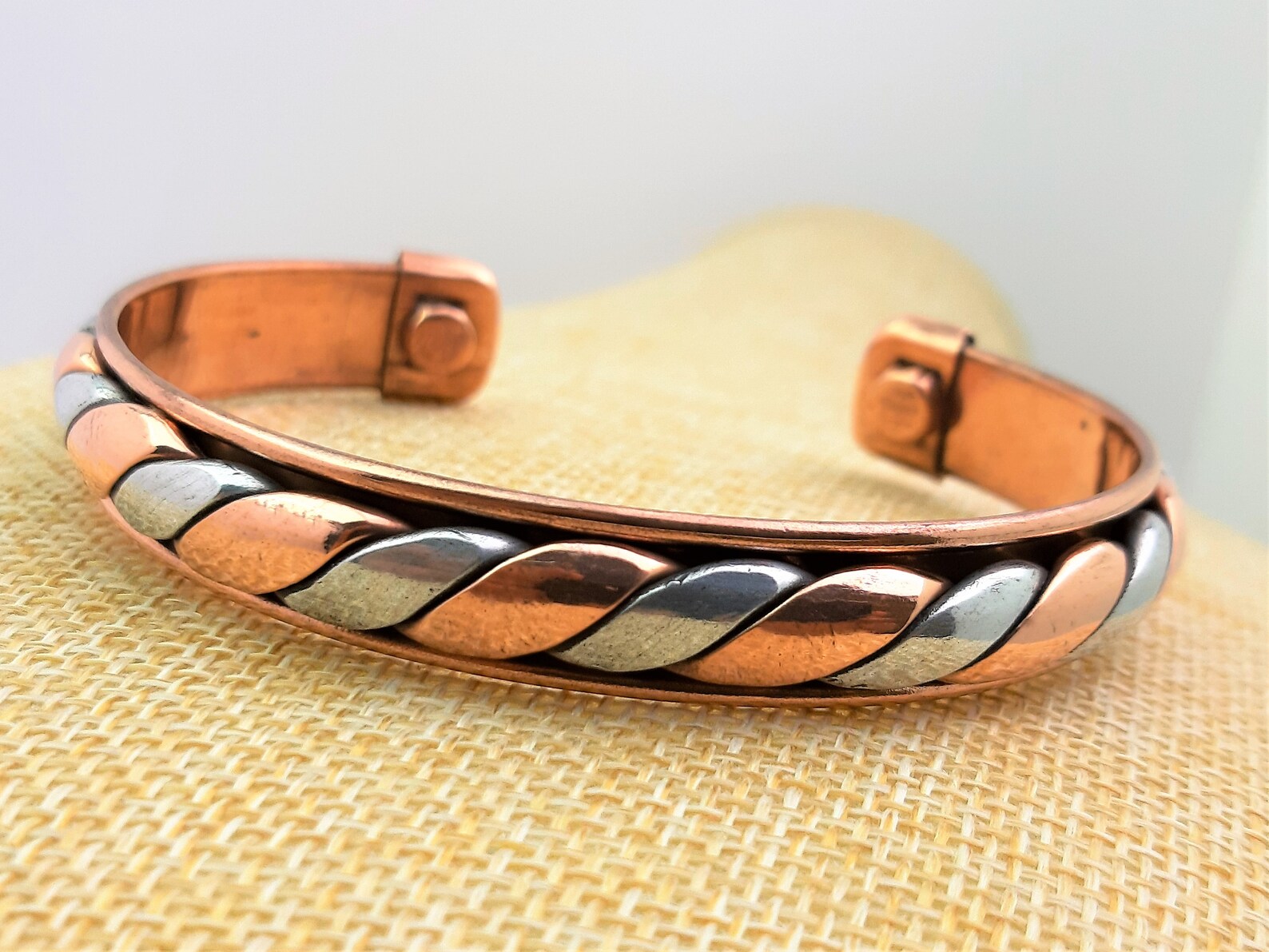 Pure Copper Adjustable Bracelethandmadefree UK Etsy