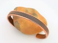 Magnetic pure copper adjustable bracelet with 6 high quality magnet,handmade,free UK delivery,Unisex cuff,birthday gift,anniversary gift