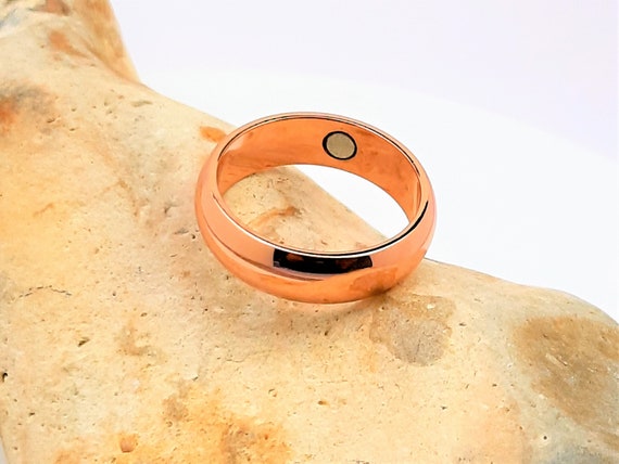 Buy Pure Copper Ring, Double Copper Ring, Copper Band, Boho Copper Ring,  Joined Ring, Patinated Band, Men Ring, Women Ring, Healthy Copper Ring  Online in India - Etsy