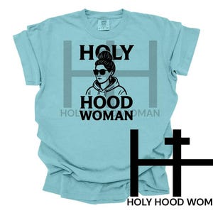 Holy Hood Woman png numérique pour chemises sublimation/vinyle/dtf