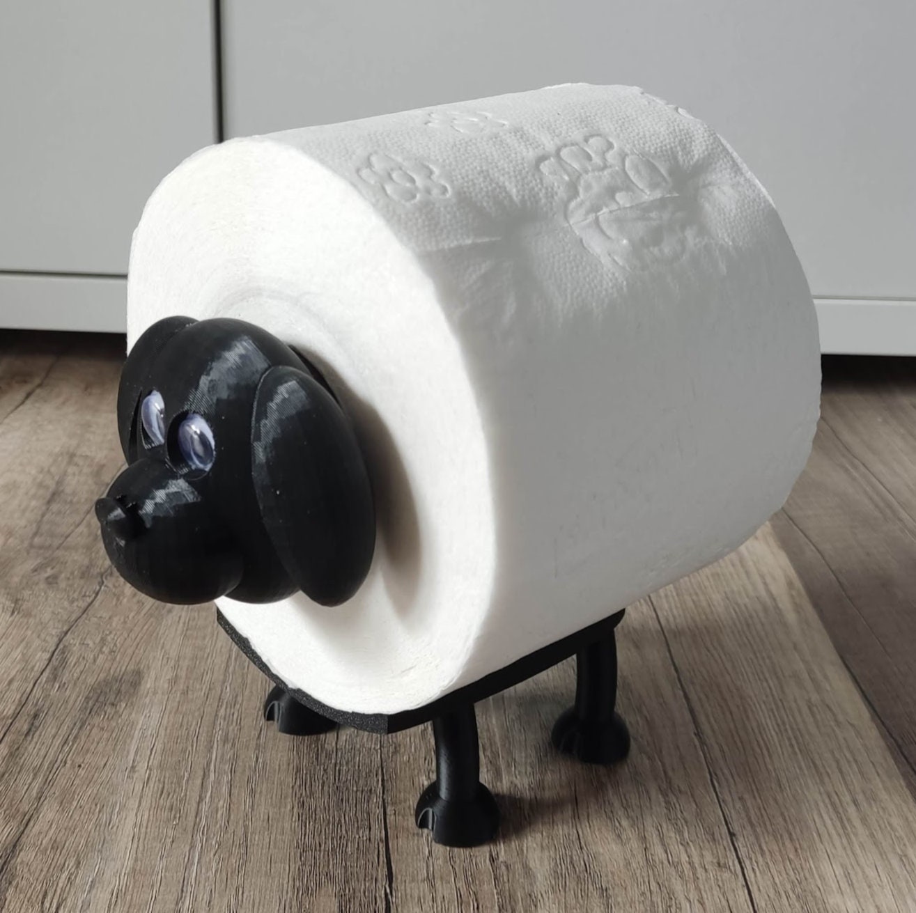 Toilettenpapierhalter Mit Hundekopf – Wandmontage, 20,3x14,2x21,3 Cm, Aus Kunstharz