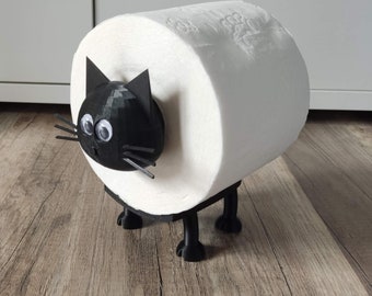 Kitty the toilet cat - toilet paper holder sheep toilet paper toilet paper holder toilet roll holder toilet cat