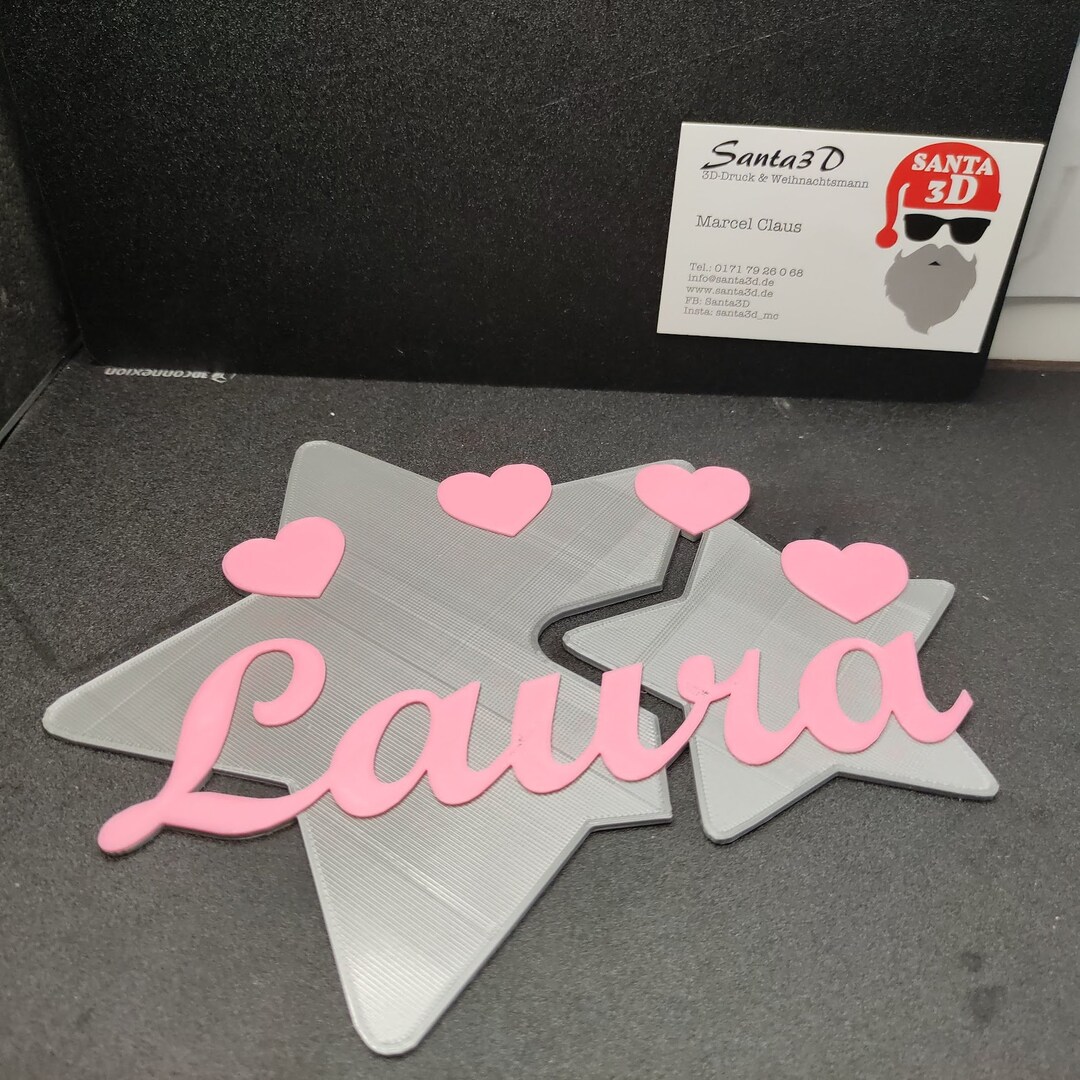 20cm Nursery Name Plate Door Sign Large Symbol Personalized Gift for