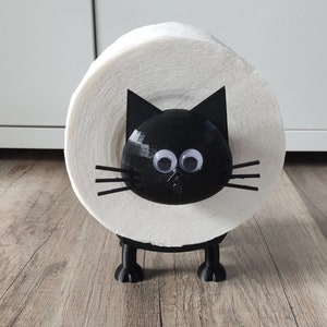 Kitty the toilet cat toilet paper holder sheep toilet paper toilet paper holder toilet roll holder toilet cat image 3