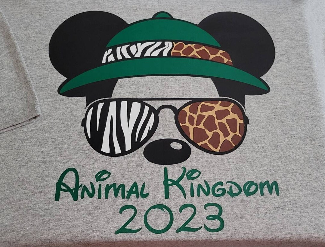 2023 Mickey Animal Kingdom Graphic Etsy