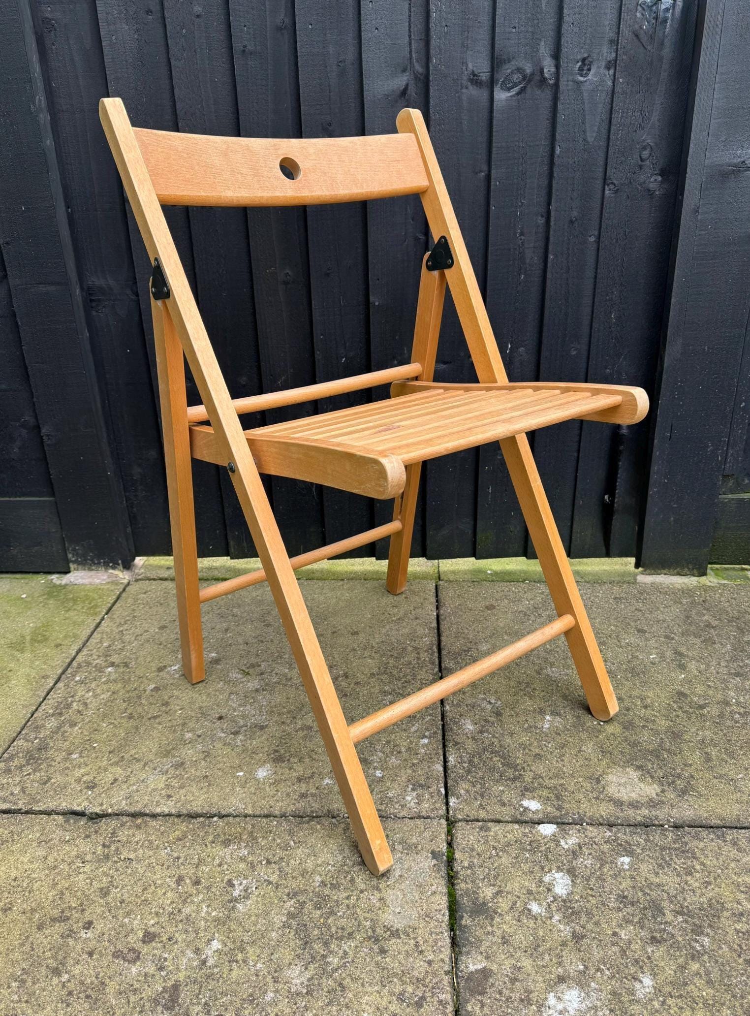 IKEA TERJE 木製折りたたみチェア 3脚セット Ikea Terje Beech Wood Folding Slatted Chair - Etsy