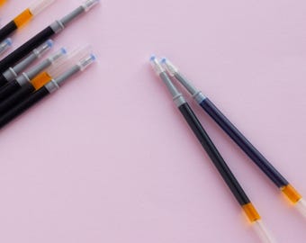Recharges de stylo, recharges de stylo en silicone, recharge de stylo à bille, recharge d’encre bleue pour stylo, recharge d’encre noire pour stylo