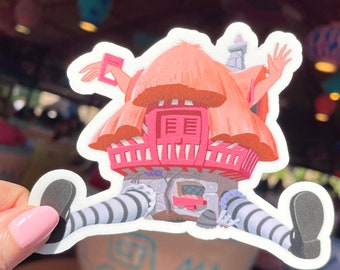 Wonderland Sticker - Eat Me | Waterproof Vinyl Decal | Disney's Alice in Wonderland | Ready to Gift