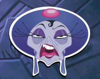 Yzma Sticker: Emperor's New Groove, Waterproof Vinyl Decal