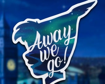 Peter Pan Neverland Sticker | Waterproof Vinyl Disney Decal