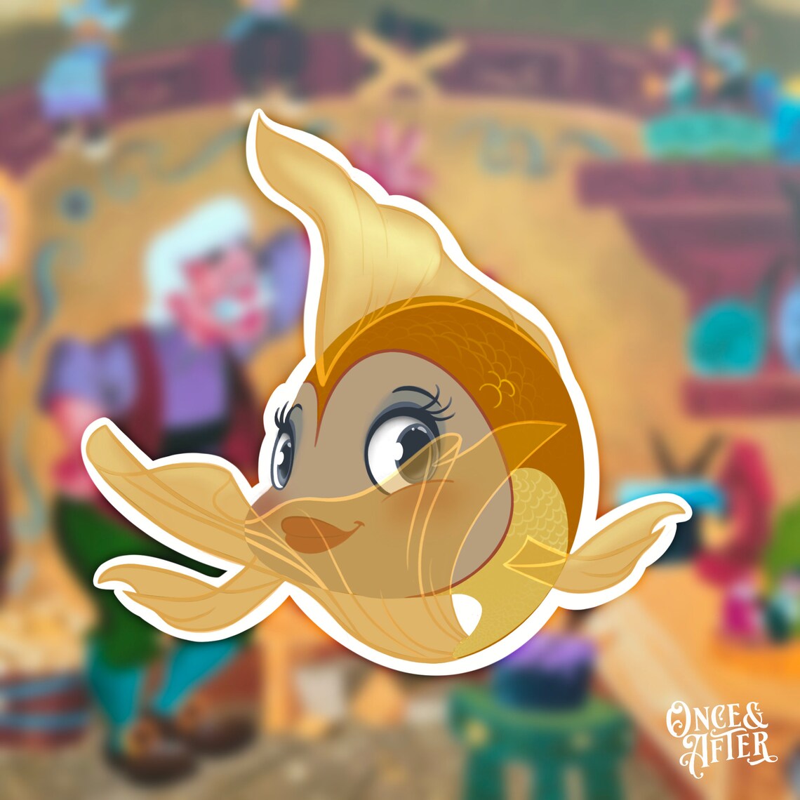 Cleo Pinocchio Sticker Waterproof Transparent Vinyl Decal Etsy