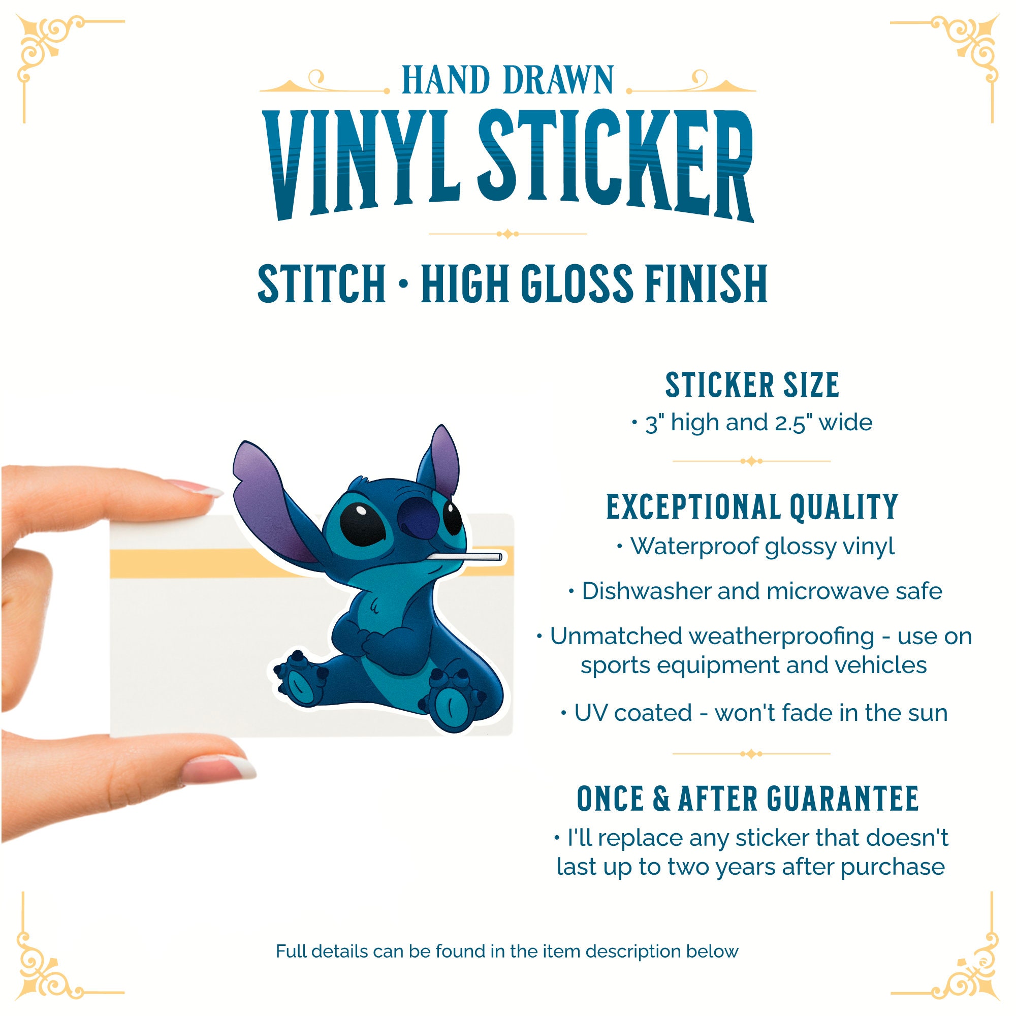 Stitch sticker – MADD