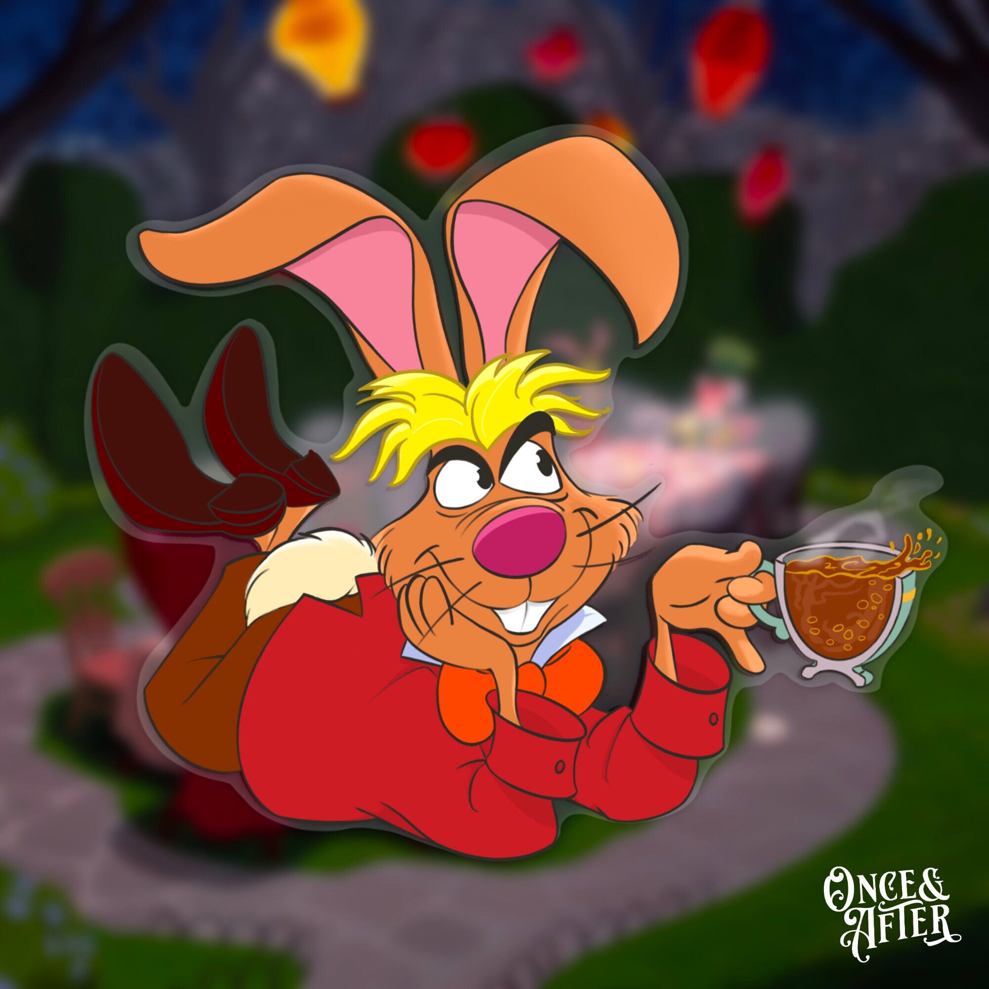 Disney Mad Hatter And March Hare Disney Mad Hatter And March Hare