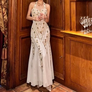 French handmade baroque goodness prom dress