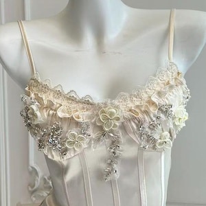 Corset fait main + jupe